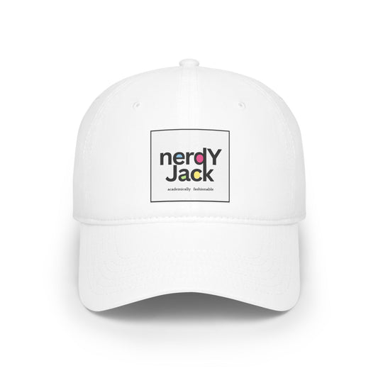 Low Profile Baseball Cap with 'nerdY Jack' Design - Casual Hat for Daily Wear, Gift for Sports Lovers, Outdoor Events, Trendy Fashion