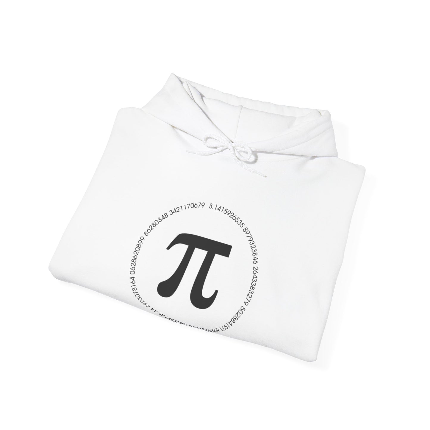 Pi Symbol Hoodie for Math Lovers, Cozy Sweatshirt, Gift for Teachers, Ideal for STEM Enthusiasts, Unisex Casual Wear